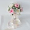 Wedding Flowers | Artificial Wedding Flowers Round Silk Baby’s Breath Bridesmaid Bouquets Pink – Womens