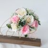 Wedding Flowers | Artificial Wedding Flowers Round Silk Baby’s Breath Bridesmaid Bouquets Pink – Womens