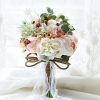 Wedding Flowers | Artificial Wedding Flowers Round Silk Roses Bridal Bouquets As Picture – Womens