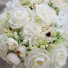 Wedding Flowers | Artificial Wedding Flowers Round Silk Roses Bridal Bouquets White – Womens