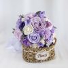 Wedding Flowers | Artificial Wedding Flowers Round Silk/Foam Roses/Chrysanthemum Bridesmaid/Bridal Bouquets Purple – Womens