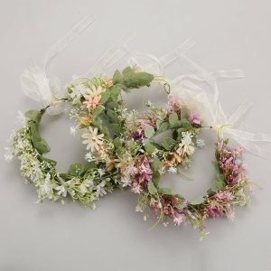 Wedding Flowers | Artificial Wedding Flowers Silk Bridesmaid/Flower Girl Flower Crowns  – Womens