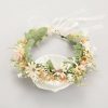 Wedding Flowers | Artificial Wedding Flowers Silk Bridesmaid/Flower Girl Flower Crowns  – Womens