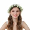 Wedding Flowers | Artificial Wedding Flowers Silk Orchids Bridesmaid/Flower Girl Flower Crowns White – Womens