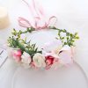 Wedding Flowers | Artificial Wedding Flowers Silk Roses Bridesmaid/Flower Girl Flower Crowns  – Womens