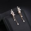 Wedding & Party Jewelry | Charming Tassels/Rhinestone Drop Earrings Silver – Womens