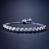 Wedding & Party Jewelry | Classic Cubic Zirconia Bracelets  – Womens