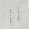 Wedding & Party Jewelry | Elegant Cubic Zirconia Drop Earrings Lariat Necklace Jewelry Sets As Picture – Womens