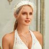 Wedding & Party Jewelry | Elegant Cubic Zirconia Drop Earrings Lariat Necklace Jewelry Sets As Picture – Womens