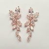 Wedding & Party Jewelry | Elegant Marquise Zircon Drop Earrings Silver – Womens