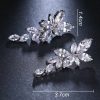 Wedding & Party Jewelry | Elegant Marquise Zircon Drop Earrings Silver – Womens