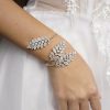 Wedding & Party Jewelry | Exquisite Rhinestone Cuff Bracelets Silver – Womens