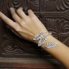 Wedding & Party Jewelry | Exquisite Rhinestone Cuff Bracelets Silver – Womens