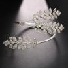 Wedding & Party Jewelry | Exquisite Rhinestone Cuff Bracelets Silver – Womens