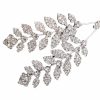 Wedding & Party Jewelry | Exquisite Rhinestone Cuff Bracelets Silver – Womens