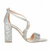 Wedding Shoes | Women’s Wedding Shoes Glitter Block Heel Open Toe Wedding Sandals Bridal Shoes Elegant Party Prom Evening Cocktail Shoes Gold – Womens