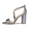 Wedding Shoes | Women’s Wedding Shoes Glitter Block Heel Open Toe Wedding Sandals Bridal Shoes Elegant Party Prom Evening Cocktail Shoes Gold – Womens