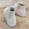 Wedding Shoes | Women’s Wedding Shoes Lace Bridal Shoes Wedding Sneakers Lace-up Rhinestone Flat Heel Shoes Ivory – Womens