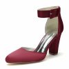 Wedding Shoes | Women’s Wedding Shoes Satin High Heel Wedding Heels Bridesmaid Shoes Elegant Wedding Shoes Ivory – Womens