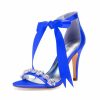 Wedding Shoes | Women’s Wedding Shoes Satin Lace-Up Open Toe Wedding Sandals Bridal Shoes Rhinestone Ribbon Tie High Heel Wedding Party Cocktail Elegant Sexy Shoes Champagne – Womens