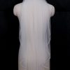 Wedding Veils | Beading Pearl Trim Edge Single Tier Tulle Bridal Fingertip Length Wedding Veil Ivory – Girls