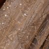 Wedding Veils | Sequin/Lace Cut Edge Single Tier Tulle Bridal Cathedral Length Wedding Veil Gold – Girls