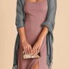 Wraps & Shawls | Cashmere Bridesmaid Tassels Wedding Shawl Pink – Girls