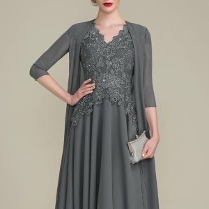 Wraps & Shawls | Chiffon 1/2 Sleeves Special Occasion Cocktail Wrap Steel Grey – Girls