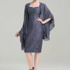 Wraps & Shawls | Chiffon Cocktail Special Occasion Shawl As Picture – Girls