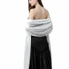 Wraps & Shawls | Chiffon Sleeveless Casual Wedding Holiday Fashion Shawl Gray – Girls