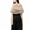 Wraps & Shawls | Chiffon Sleeveless Casual Wedding Holiday Fashion Shawl Gray – Girls