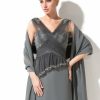 Wraps & Shawls | Chiffon Sleeveless Special Occasion Evening Cocktail Shawl As Picture – Girls