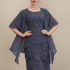 Wraps & Shawls | Chiffon Special Occasion Cocktail Wrap Stormy – Girls