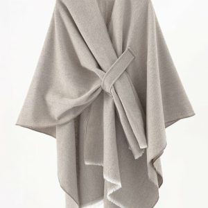 Wraps & Shawls | Faux Cashmere Elegant Bridesmaid Casual Cardigans Shawl Khaki – Girls