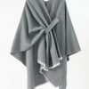 Wraps & Shawls | Faux Cashmere Elegant Bridesmaid Casual Cardigans Shawl Khaki – Girls