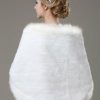 Wraps & Shawls | Faux Fur Bridal Wedding Fashion Shawl As The Picture – Girls