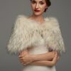 Wraps & Shawls | Faux Fur Bridal Wedding Shawl As Picture – Girls