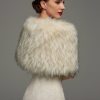 Wraps & Shawls | Faux Fur Bridal Wedding Shawl As Picture – Girls