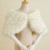 Wraps & Shawls | Faux Fur Bridal Wedding Shawl As Picture – Girls