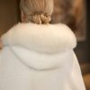 Wraps & Shawls | Faux Fur Bridal Wedding Shawl Wrap White – Girls