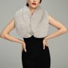 Wraps & Shawls | Faux Fur Bridesmaid Special Occasion Wedding Evening Cocktail Shawl Silver – Girls