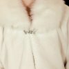 Wraps & Shawls | Faux Fur Long Sleeves Wedding Jacket Wrap White – Girls