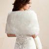 Wraps & Shawls | Faux Fur Wedding Shawl As The Picture – Girls