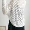 Wraps & Shawls | Knitting Long Sleeves Cardigans Wrap Bolero White – Girls