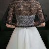 Wraps & Shawls | Lace Rhinestones Sleeveless Wedding Shawl Cape White – Girls