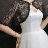 Wraps & Shawls | Lace Rhinestones Sleeveless Wedding Shawl Cape White – Girls