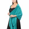 Wraps & Shawls | Polyester Sleeveless Casual Wedding Holiday Fashion Shawl Mint Green – Girls