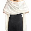 Wraps & Shawls | Polyester Sleeveless Casual Wedding Holiday Fashion Shawl Mint Green – Girls