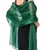 Wraps & Shawls | Polyester Tulle Sleeveless Special Occasion Wedding Cocktail Evening Shawl Green – Girls