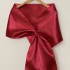 Wraps & Shawls | Satin Sleeveless Wedding Fashion Evening Cocktail Special Occasion Shawl Silver – Girls